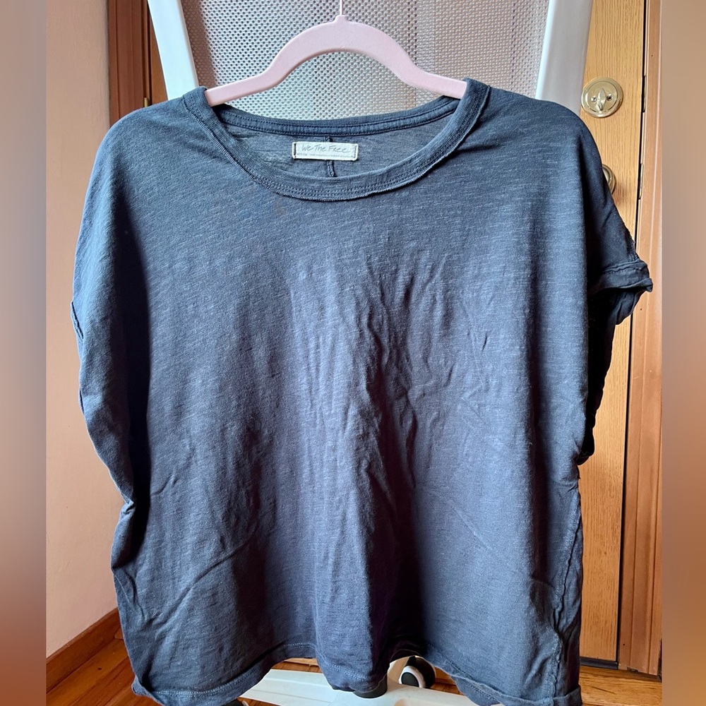We The Free Dark Grey Tee